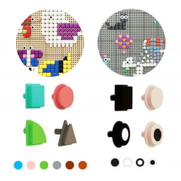 Masterkidz Geometryczne Elementy Tablic 256 szt