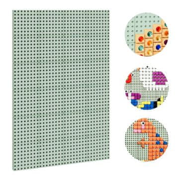 Masterkidz Panel Ścienny Tablica Naukowa Kreatywna STEM Tablica na zewnątrz Outdoor + Panel Monatażowy 120x80cm