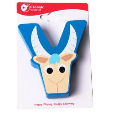 Classic world Drewniana Literka Y