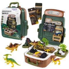 WOOPIE Walizka Dinosaur World - Edukacyjny Zestaw Odkrywcy Dinozaurów