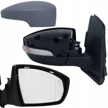 LUSTERKO PRAWE FORD KUGA 2 C520 ELEKTRYCZNE SKŁADANE 10-PIN 2013-2019 + BSM
