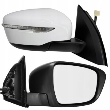 LUSTERKO PRAWE NISSAN QASHQAI J11 ELETRYCZNE SKŁADANE 9-PIN 2014-2020