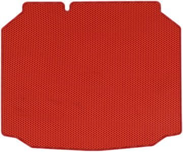 Seat Leon III Hatchback od 2013-2020 EVA zaščitna podloga za prtljažnik, podloga HONEYCOMB - RDEČA