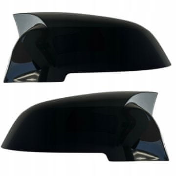 BMW F30 2012- NAKŁADKA OBUDOWA LUSTERKA CZARNY POŁYSK M-STYLE KOMPLET