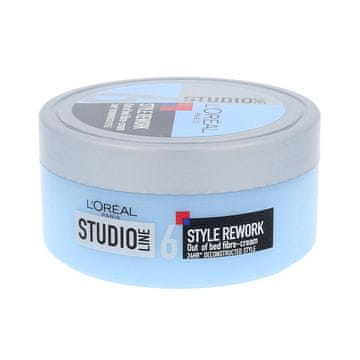 Loreal Paris Studio Line Style Rework Out Of Bed Fibre Cream gel za lase