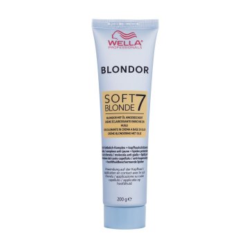 Wella Professionals Blondor Soft Blonde 7 posvetlitvena krema za lase 200 g