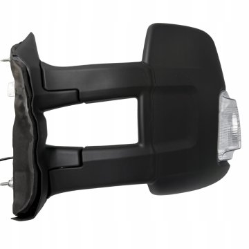 LUSTERKO DŁUGIE LEWE FORD TRANSIT V363 ELEKTRYCZNE 6-PIN CZARNE 2014-2022