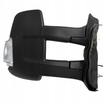 LUSTERKO DŁUGIE PRAWE FORD TRANSIT V363 ELEKTRYCZNE 6-PIN CZARNE 2014-2022