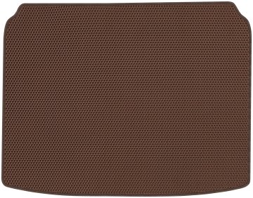 Citroen DS4 Hatchback od 2011-2015 EVA zaščitna podloga za prtljažnik Honeycomb - rjava