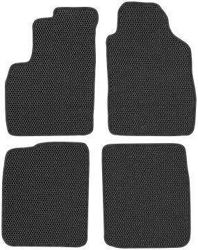 Fiat Panda II HB od letnikov 2003-2012. Namenske preproge - EVA SATJE ČRNE