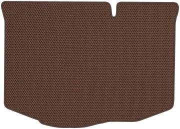 Ford Fiesta VI Hatchback od 2008-2017 EVA zaščitna podloga za prtljažnik, satjasta obloga - rjava