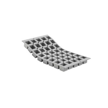 de Buyer ELASTOMOULE 40 MINI KOCKE 2,5X2,5CM -30X17,6, ELASTOMOULE 40 MINI KOCKE 2,5X2,5CM -30X17,6