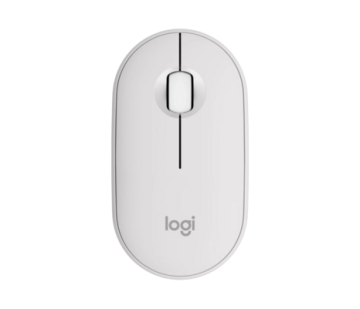 shumee LOGI Pebble 2 M350s 910-007013 Bela Bluetooth brezžična miška