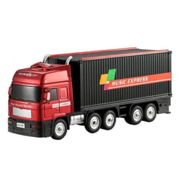 slomart LTC WS-528 tovornjak retro Bluetooth zvočnik, 10W, FM, USB, TF, LED, 1500mAh, črn