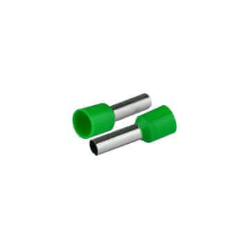 slomart PLASTROL KI/T-1X6/20/50 GN izolirana kabelska stopica, 6mm², 20mm, zelena, 50 kos.