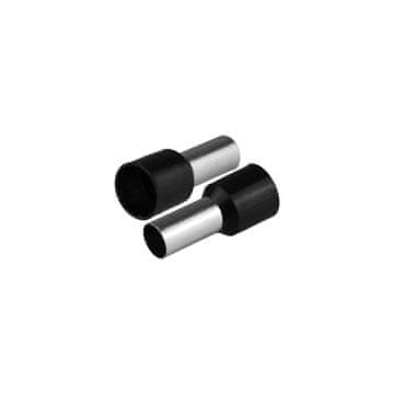 slomart PLASTROL KI/T-1X16/22,2/20 BK izolirana kabelska stopica, 16 mm², črna (20 kosov)