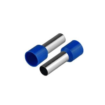 slomart PLASTROL KI/T-1X16/28,2/50 BU izolirana kabelska konica 16mm², 28,2mm, modra, 50 kos.