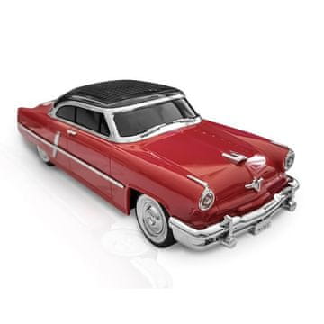 slomart LTC Retro Bluetooth zvočnik WS-1957, 10W, FM, USB, TF, LED, 1500mAh, rdeč