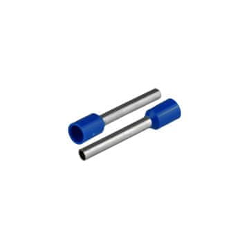 slomart PLASTROL KI/T-1X2,5/25,2/20 BU Izolirana kabelska čepica (1x2,5mm2) modra, 20 kosov