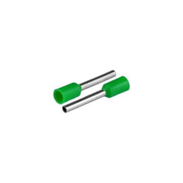 slomart Plastrol izolirana konektorska cev 1x1mm² Zelena 50 kosov