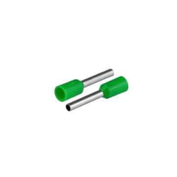 slomart Plastrol izolirana konektorska cev 1x1mm² Zelena 50 kosov