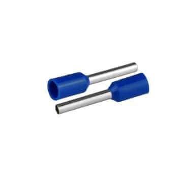 slomart Plastrol izolirana konektorska cev 1x1mm² Modra 50 kosov