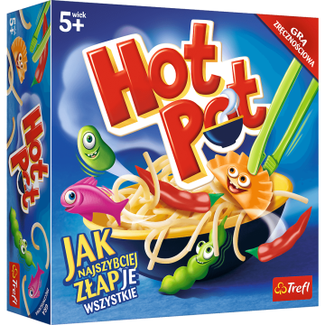 slomart Družabna igra spretnosti 'Hot Pot' Trefl - Hitra igra s hrano