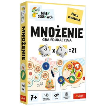 slomart Edukacijska igra za djecu 'Množenje' Mały Odkrywca Trefl - učenje množenja