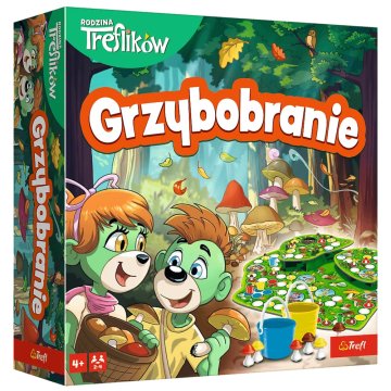 slomart Družabna igra 'Grzybobranie' Rodzina Treflików Trefl - zbiranje gob