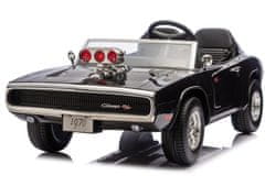 AUTONA Električni avtomobil Dodge Charger R/T DLS-K12 24V 7Ah - črn