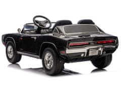 AUTONA Električni avtomobil Dodge Charger R/T DLS-K12 24V 7Ah - črn