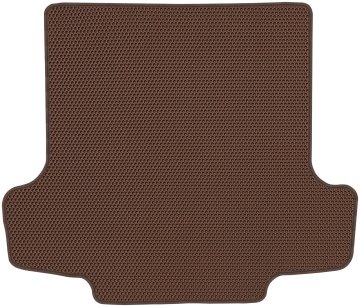 BMW E87 Hatchback od 2004-2011 EVA zaščitna podloga za prtljažnik, satjasta obloga - rjava