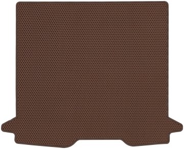 Dacia Dokker Kombivan od 2012-2021 EVA preproga za prtljažnik, HONEYCOMB - RJAVA