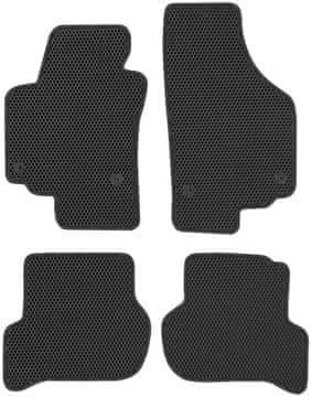 Seat Toledo III enoprostorec od letnikov 2004 do 2008. Namenske preproge - SATJEVSKA TEKSTURA ČRNA