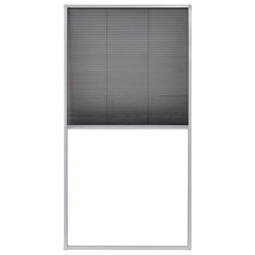 Vidaxl Komarnik za okno plisse 80x160 cm