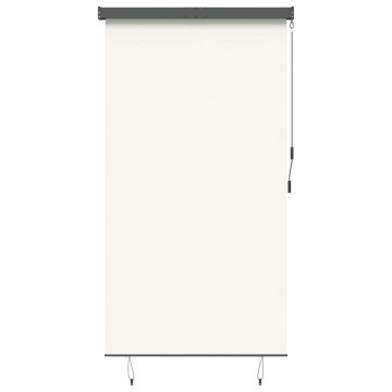 Vidaxl Zunanje rolo senčilo 140x250 cm krem