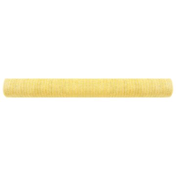 Vidaxl Zaščitna mreža bež 1,5x10 m HDPE 75 g/m²