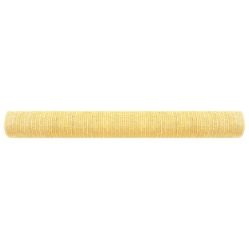 Vidaxl Zaščitna mreža bež 1,2x10 m HDPE 195 g/m²