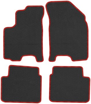 Chevrolet Aveo II SD od letnikov 2008 do 2011. Namenske preproge - EVA SATJE, ČRNE