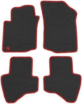 Toyota Aygo I Hatchback od letnikov 2005 do 2010. Namenske preproge - EVA SATJE, ČRNE