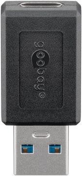 Goobay Goobay USB 3.0 SuperSpeed USB-C adapter - črn