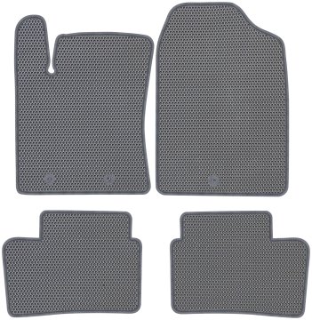 Hyundai i10 II od letnikov 2013 do 2019. Namenske talne preproge - EVA SATJEVSKO SIVA
