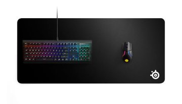 SteelSeries SteelSeries QcK Heavy XXL tekstilna gaming podloga za miško črna (67500)