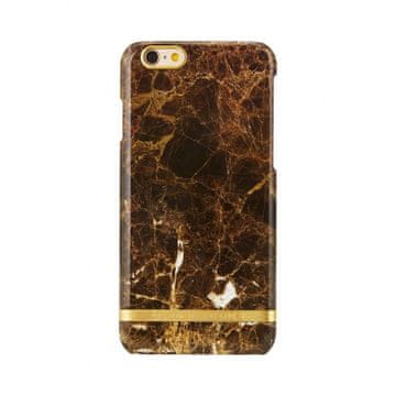 Northix Richmond & Finch Mobile ovitek za iPhone 6/6S - Brown Marble Glossy