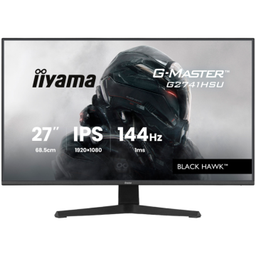 iiyama G-Master Black Hawk gaming monitor, FHD, 68,6 cm (27), 144 Hz (G2741HSU-B1)
