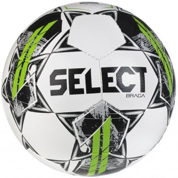 SELECT Nogometna žoga FB Braga belo-siva, velikost 4