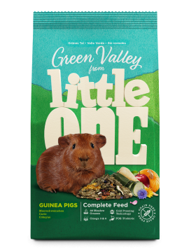 LITTLE ONE Green Valley hrana za morske prašičke, brez žit, 4 x 750 g