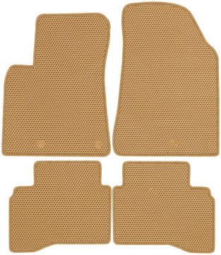 Kia Niro I HEV PHEV BENCIN od 2016-2022. Namenske podloge - EVA HONEYCOMB BEIGE