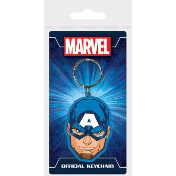 MARVEL Captain America gumijast obesek za ključe