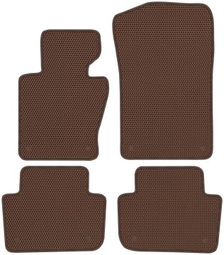 BMW X3 E83 od letnikov 2003-2010. Namenske preproge - EVA SATJE RJAVE
